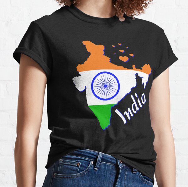 flag of india t shirt