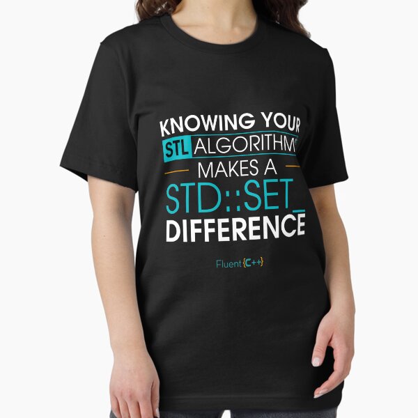 std::set_difference Essential T-Shirt