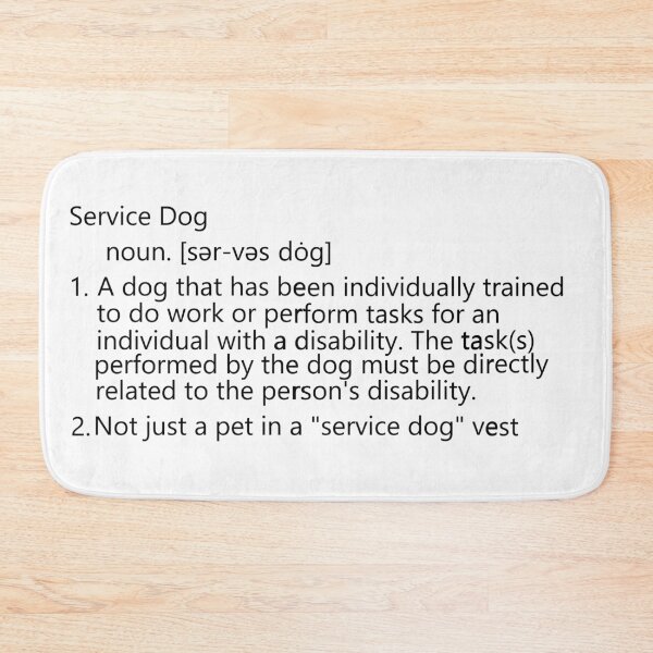Item preview, Service Dog Definition designed and sold by Kate_Create.