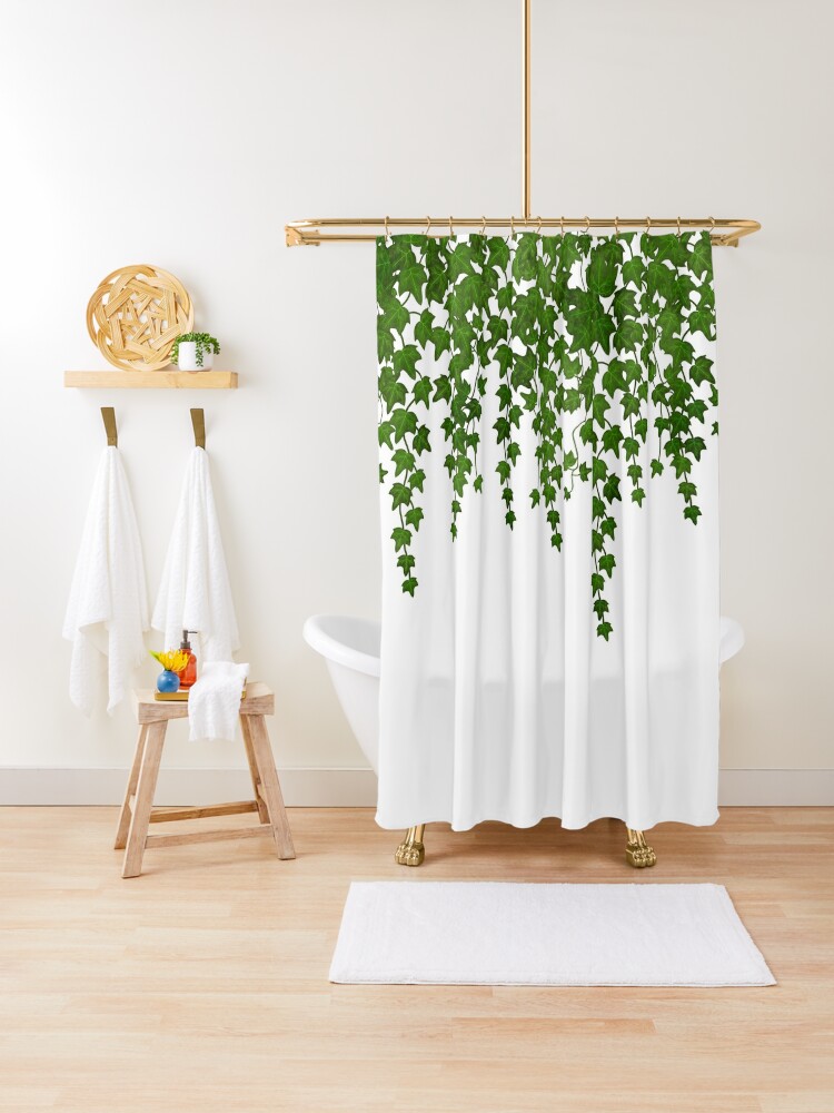 Ivy Hanging Vines  Shower Curtain for Sale by GlowinUp Shop