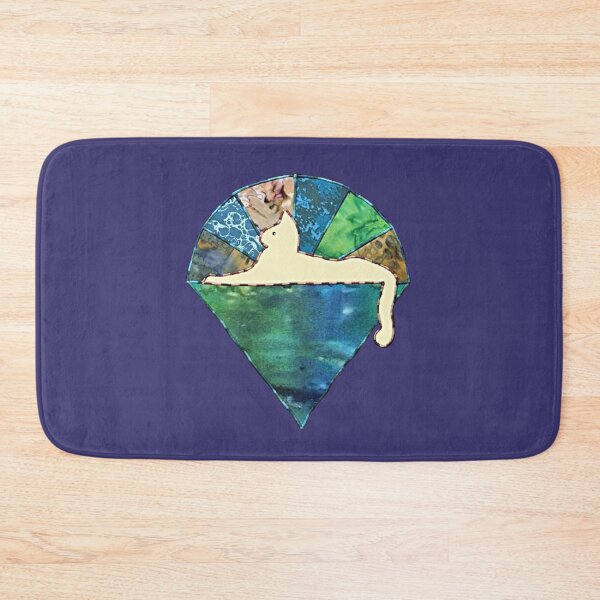 Item preview, Cats blue green designed and sold by Sugar-Magnolia.