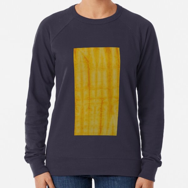 SKU 333 - Shibori Style Yellow 1 Lightweight Sweatshirt