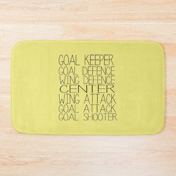 Item preview, Netball Position List designed and sold by samantor.