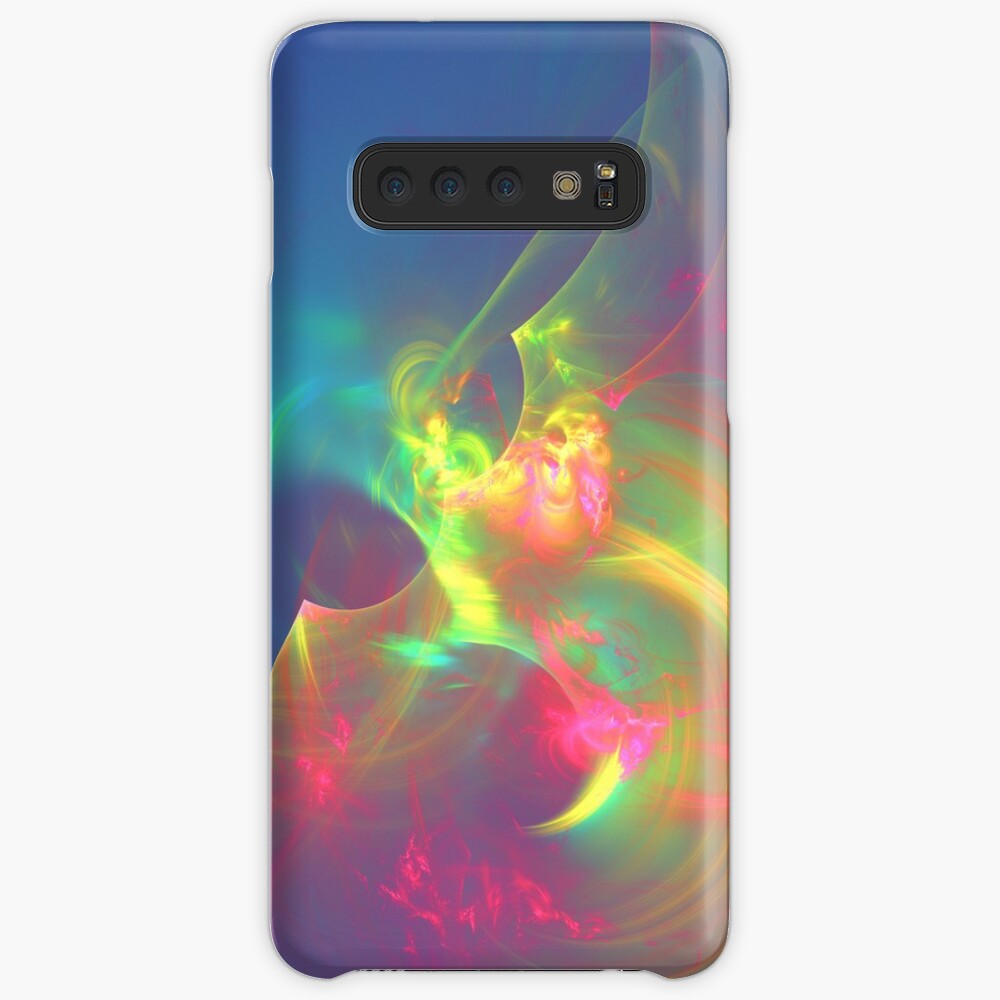 Sea wave ghost fractal Case & Skin for Samsung Galaxy