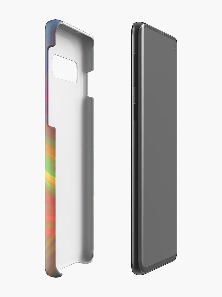 Alternate view of Sea wave ghost fractal Case & Skin for Samsung Galaxy