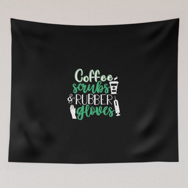 Item preview, Coffee, Scrubs & Gloves designed and sold by artjuniverse.