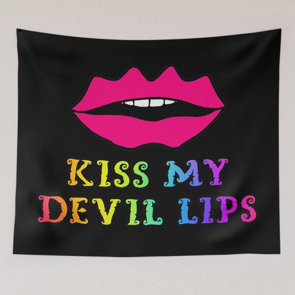 Item preview, Pink Devil Lips  designed and sold by ojdart.