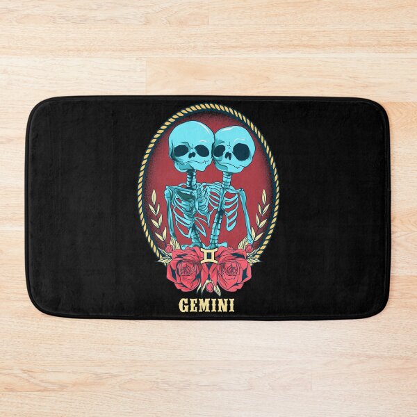 Item preview, Gemini Zodiac Twin Skeletons  designed and sold by Mrpotts73.