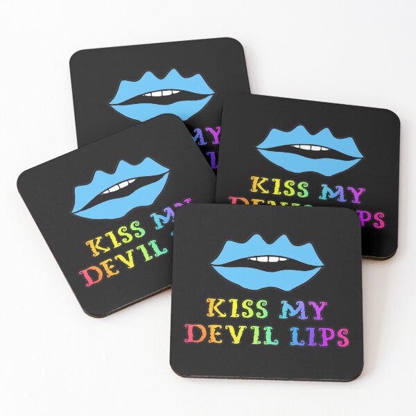 Item preview, Light Blue Devil Lips  designed and sold by ojdart.