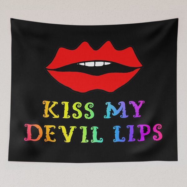 Item preview, Red Devil Lips  designed and sold by ojdart.