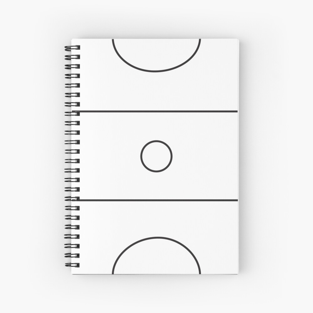 Netball Court Art Print