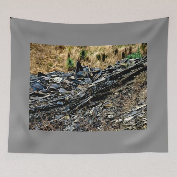 Item preview, The Shale Rockfall designed and sold by PictureNZ.