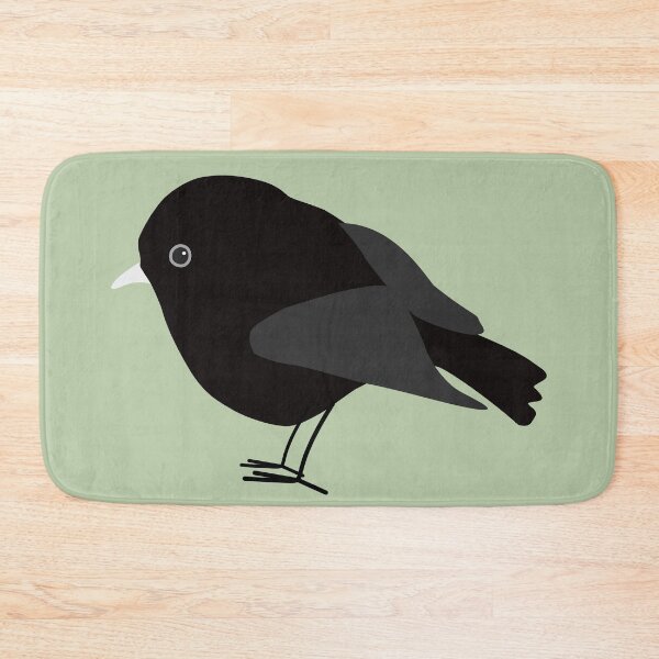 Item preview, Black Robin, Aotearoa designed and sold by MHen.