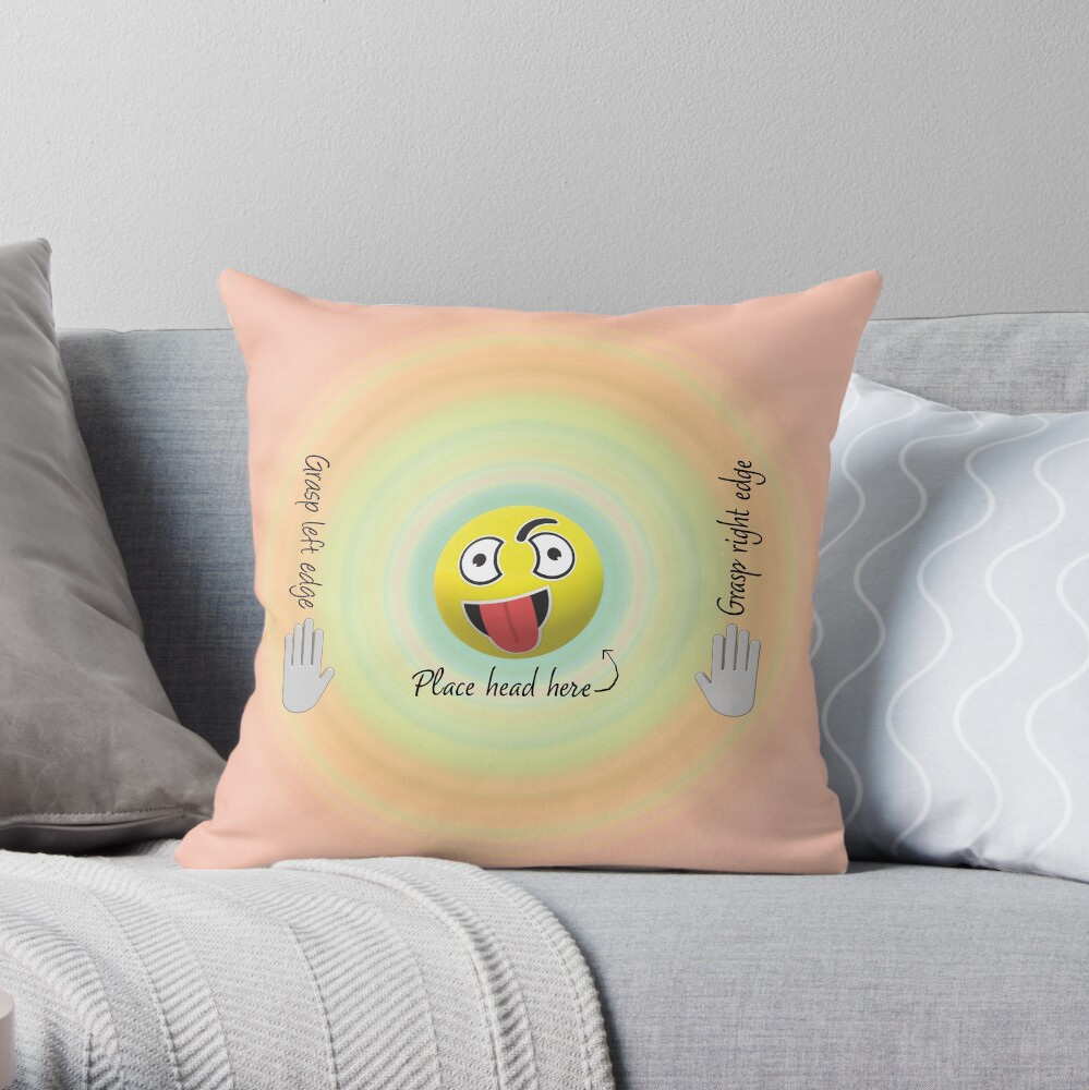 Screaming into Pillows. Throw Pillow