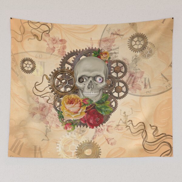 Item preview, Steampunk Skull designed and sold by LuciaS.