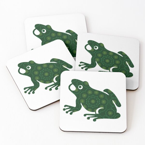 Item preview, Abstract frog silhouette designed and sold by tetibright.