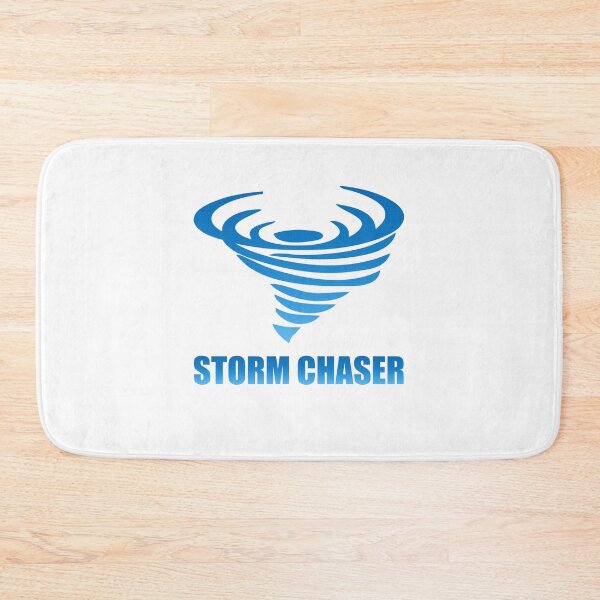 Item preview, Storm Chaser - Swirling Tornado - Blue & Light Blue Coloring designed and sold by elephantcult.