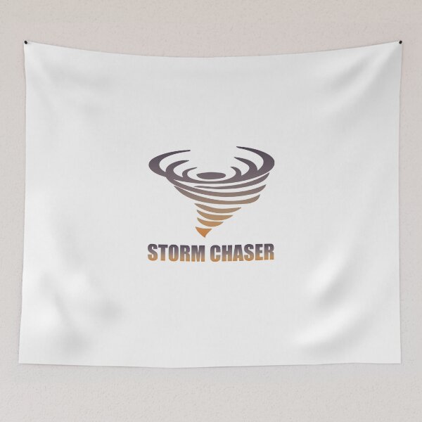 Item preview, Storm Chaser - Swirling Tornado - Lavender & Orange Sky Coloring designed and sold by elephantcult.