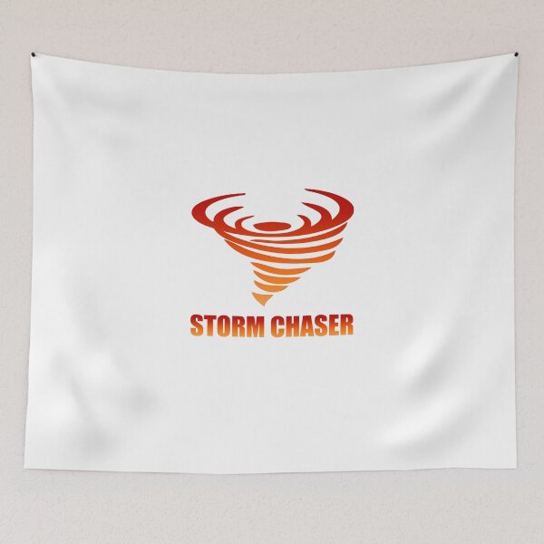 Item preview, Storm Chaser - Swirling Tornado - Orange & Red Sky Coloring designed and sold by elephantcult.