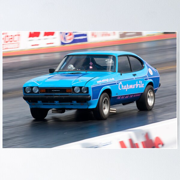 Item preview, Ford Capri drag racer designed and sold by Martyn Franklin.