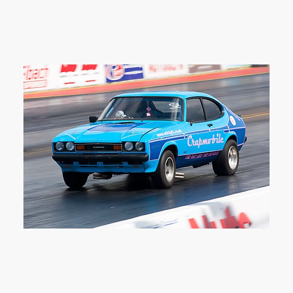 Item preview, Ford Capri drag racer designed and sold by Martyn Franklin.