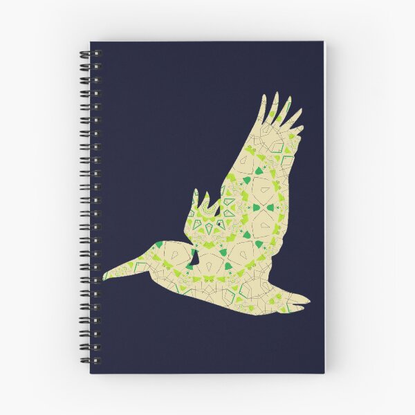Item preview, Abstract flying pelican  designed and sold by tetibright.