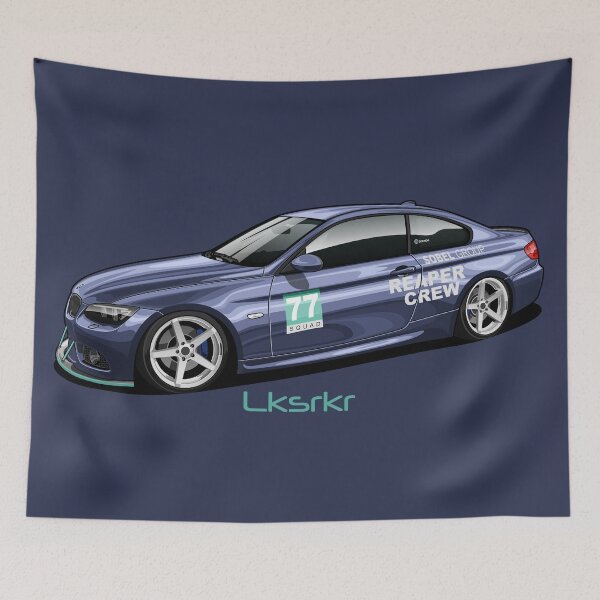 Artikelvorschau, E92 im Racing-Look - Artwork entworfen und verkauft von Lksrkr.