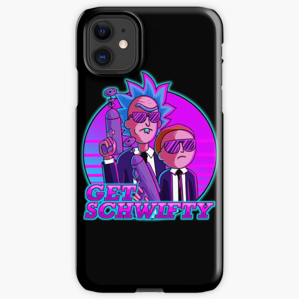 rick and morty get schwifty iPhone Case & Cover