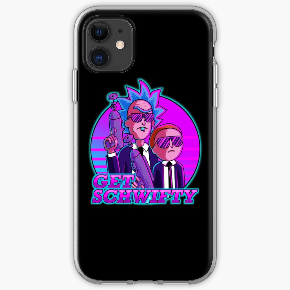 rick and morty get schwifty iPhone Case & Cover