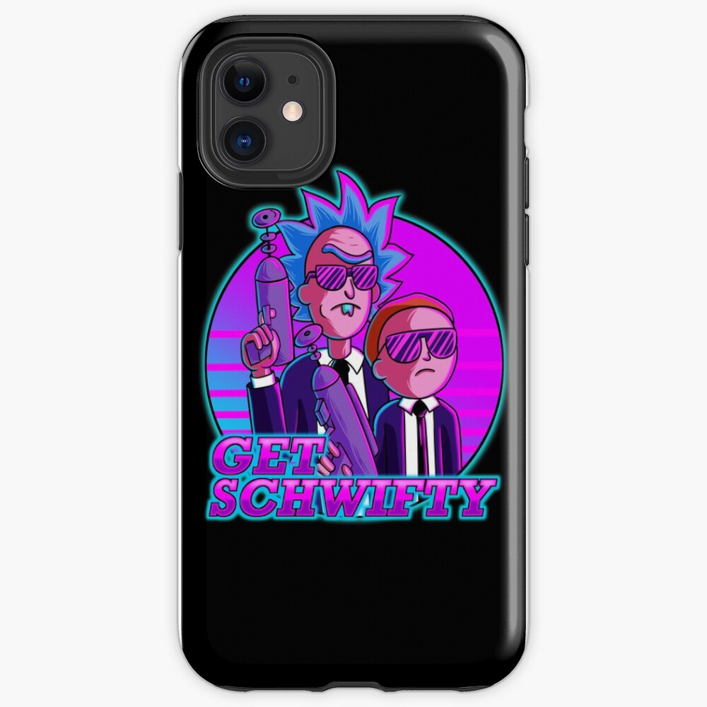 rick and morty get schwifty iPhone Case & Cover