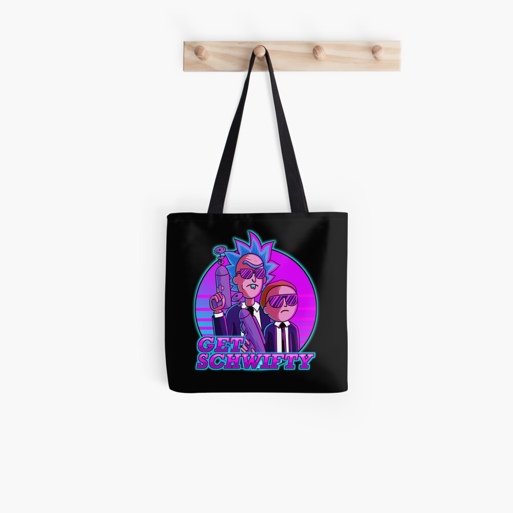 rick and morty get schwifty Tote Bag