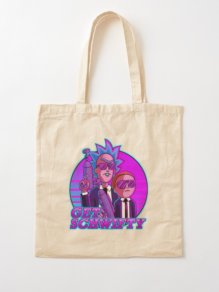 Alternate view of rick and morty get schwifty Tote Bag