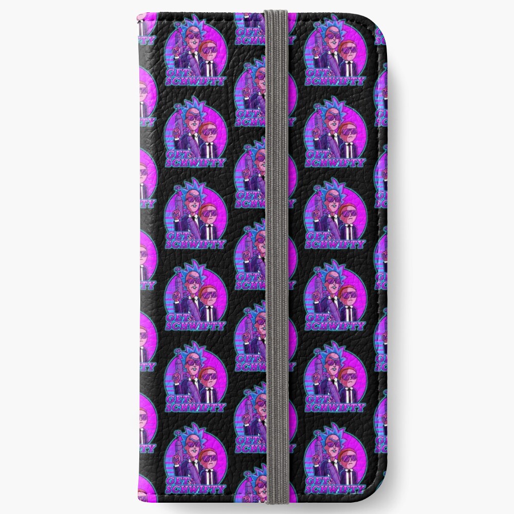 rick and morty get schwifty iPhone Wallet