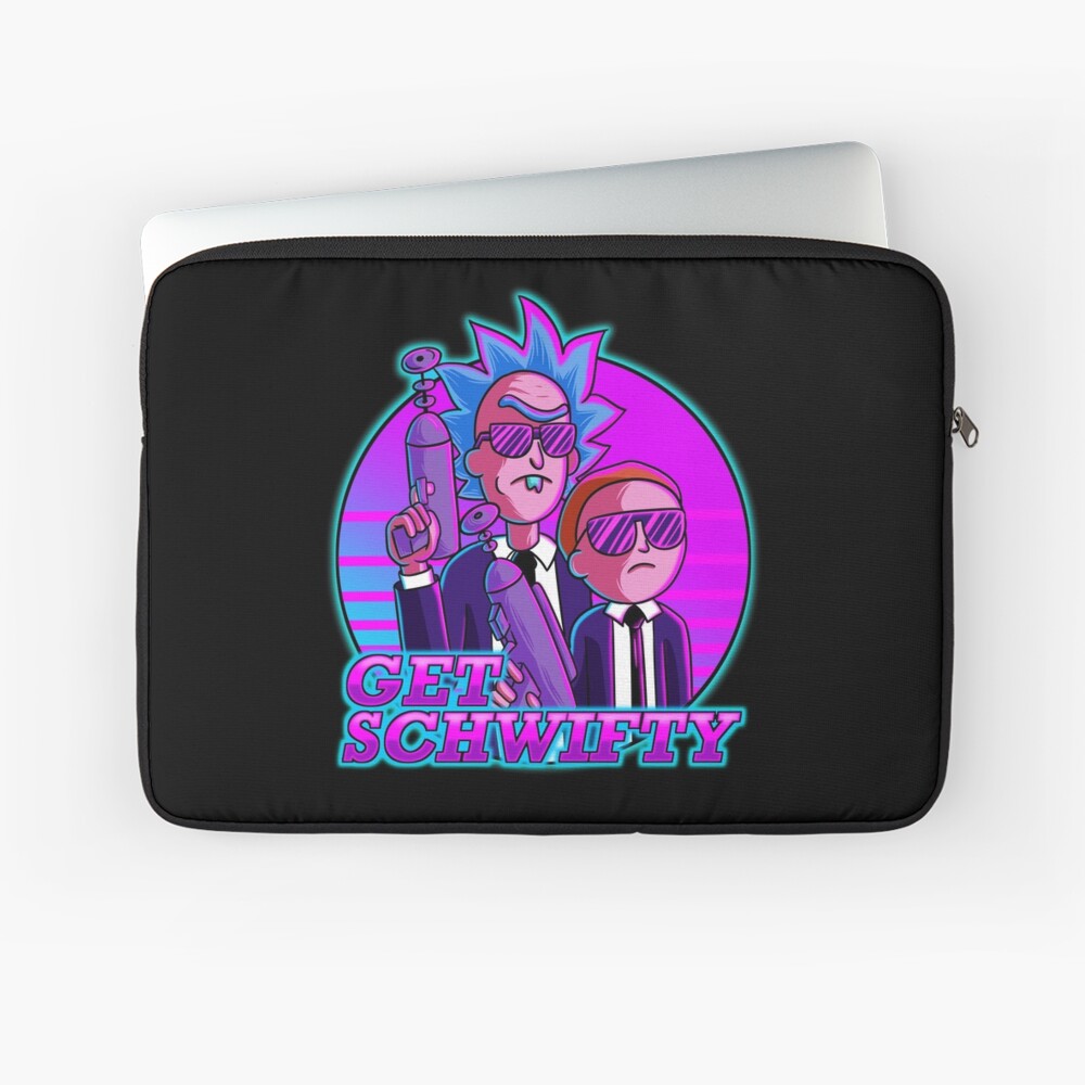rick and morty get schwifty Laptop Sleeve