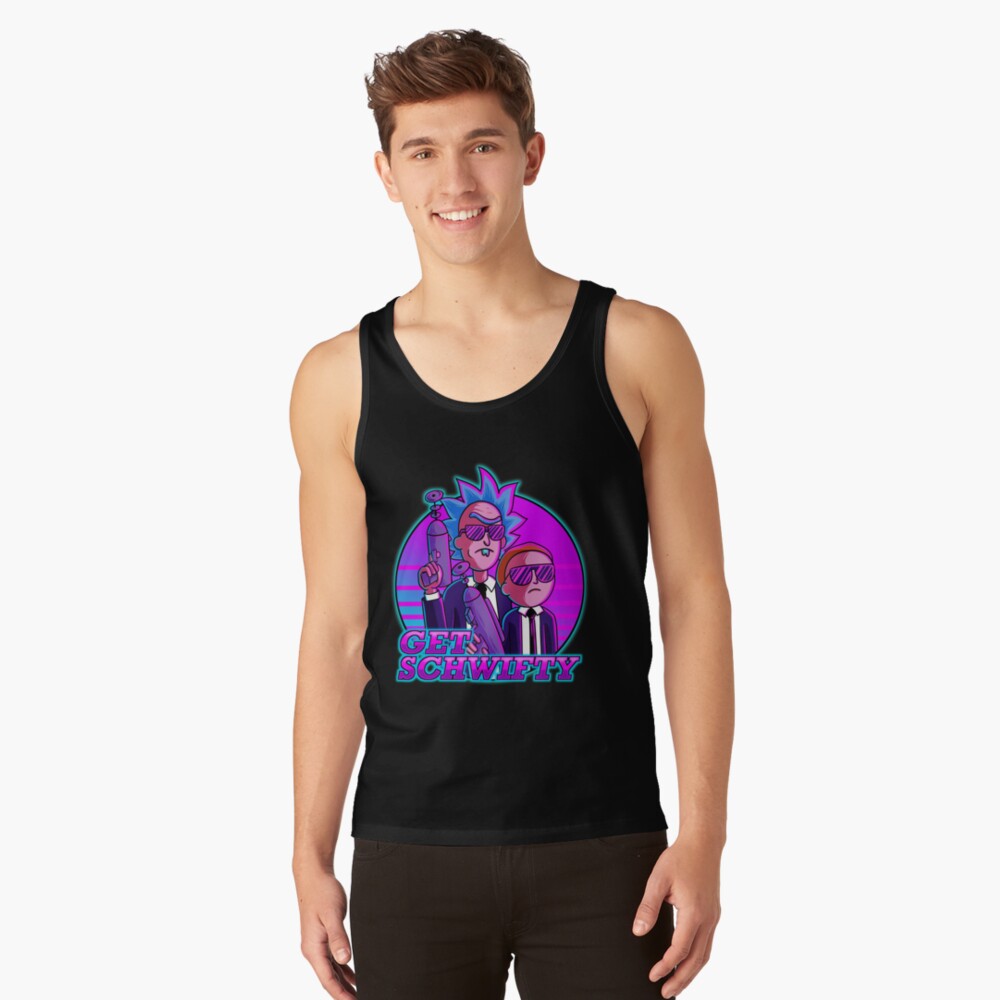 rick and morty get schwifty Tank Top