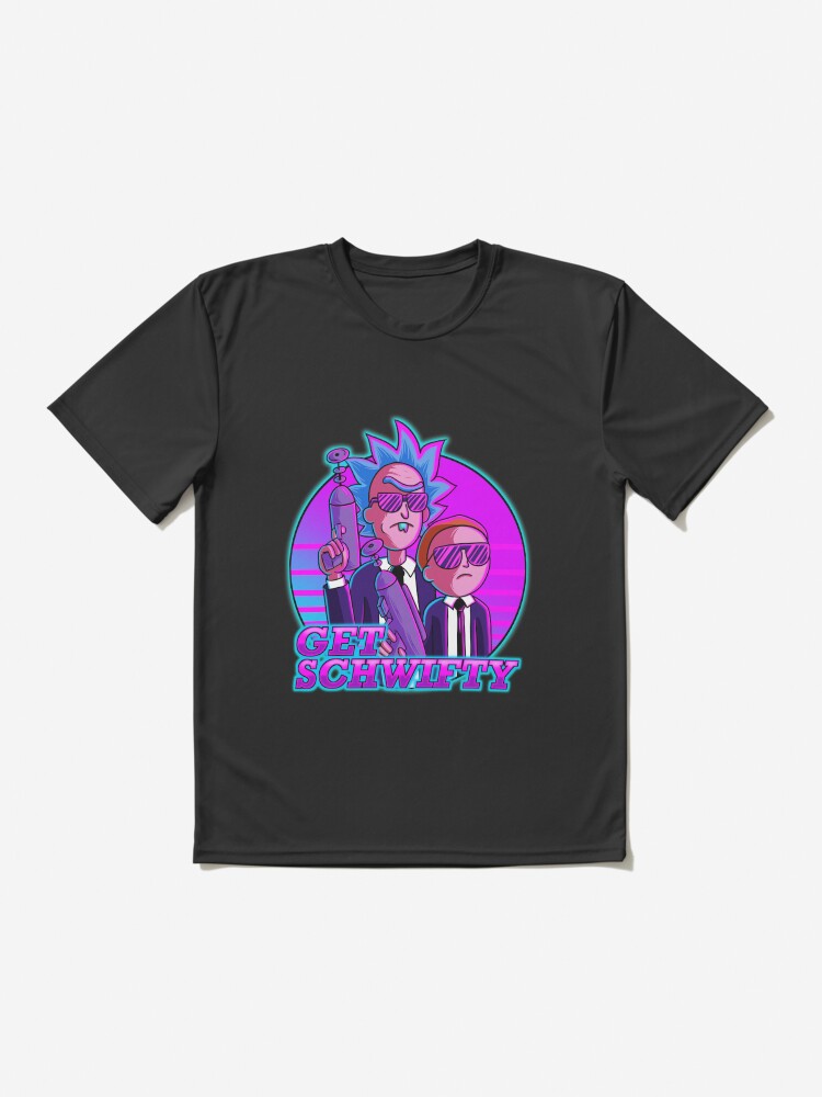 Alternate view of rick and morty get schwifty Active T-Shirt