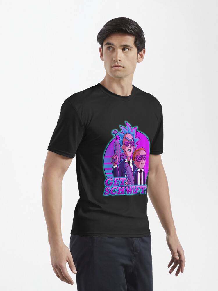 Alternate view of rick and morty get schwifty Active T-Shirt