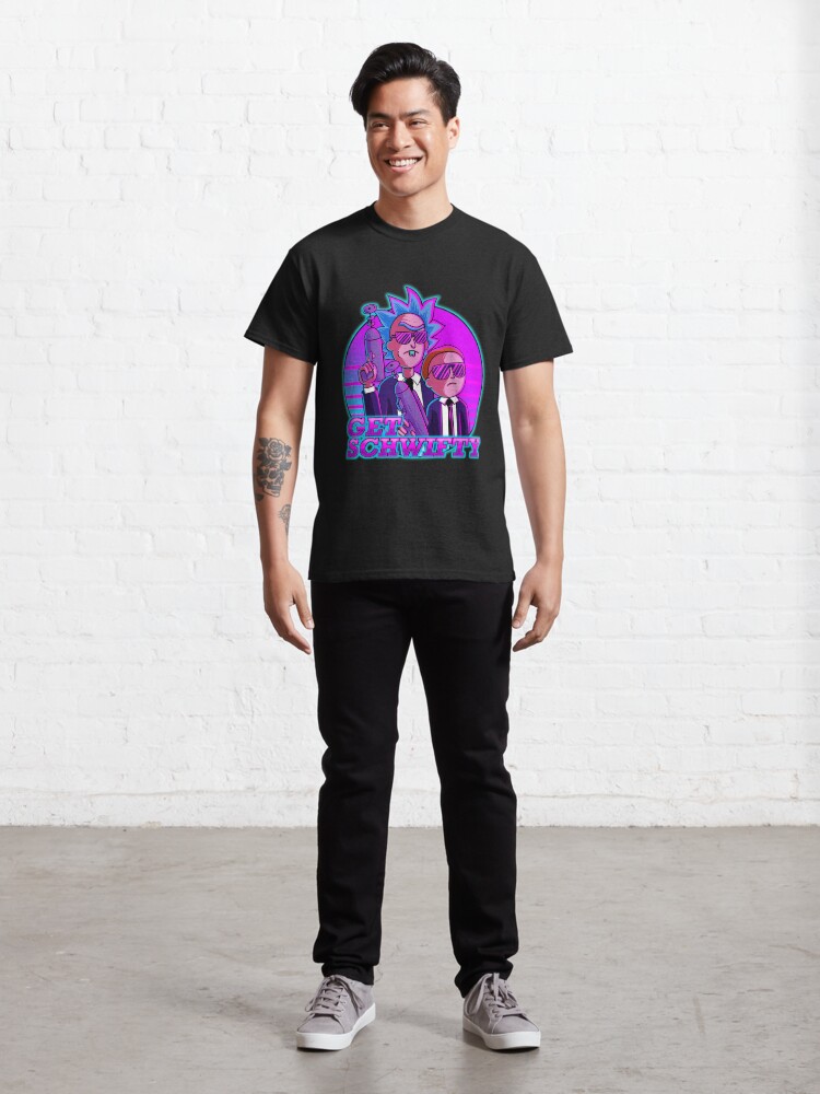 Alternate view of rick and morty get schwifty Classic T-Shirt