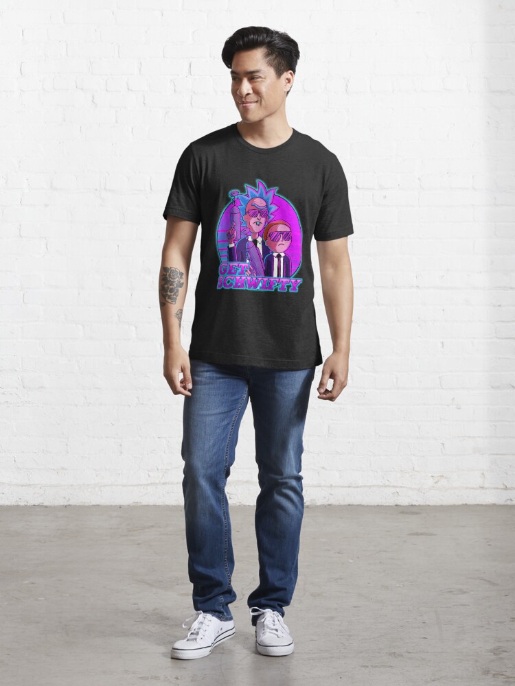 Alternate view of rick and morty get schwifty Essential T-Shirt