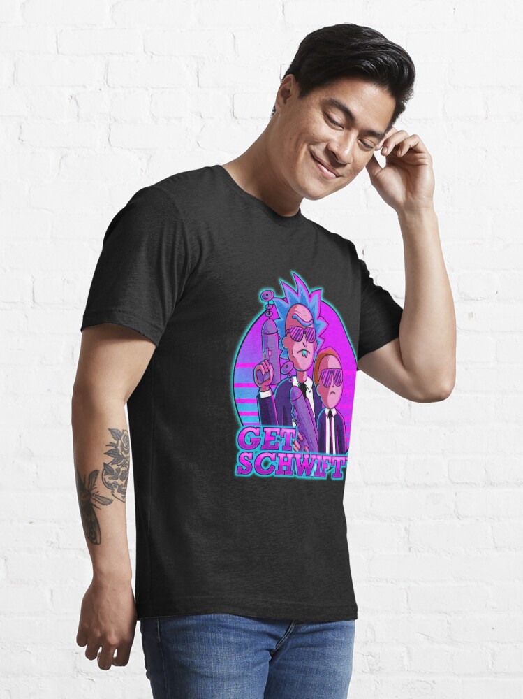 Alternate view of rick and morty get schwifty Essential T-Shirt