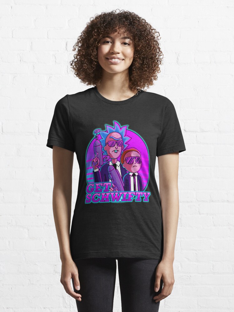 Alternate view of rick and morty get schwifty Essential T-Shirt