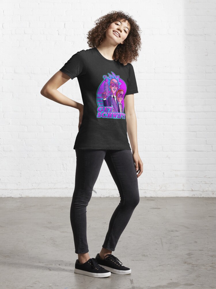 Alternate view of rick and morty get schwifty Essential T-Shirt