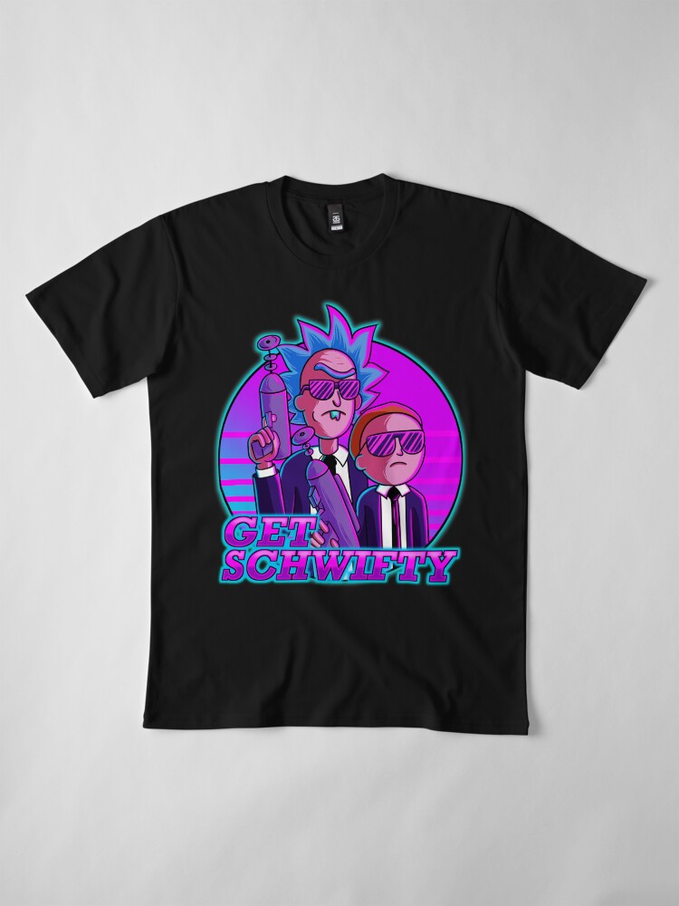 Alternate view of rick and morty get schwifty Premium T-Shirt