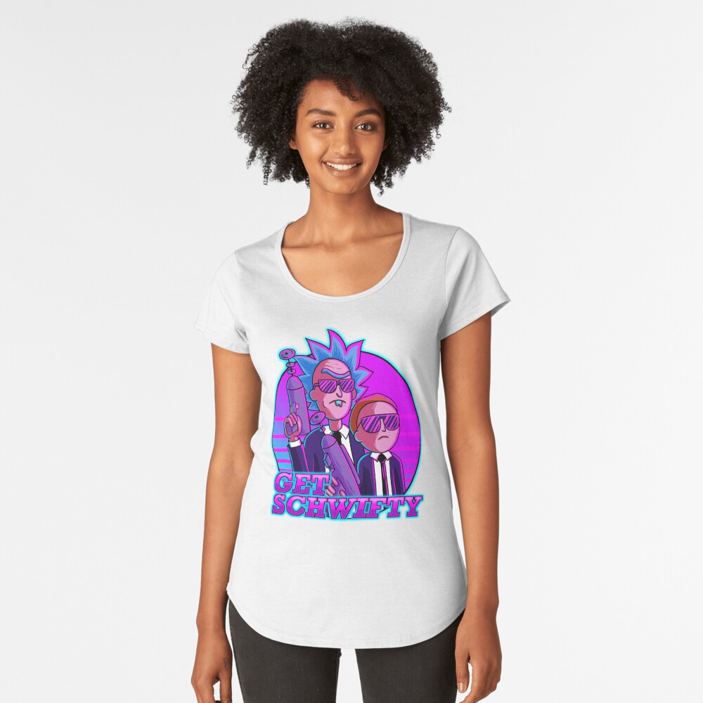 rick and morty get schwifty Premium Scoop T-Shirt