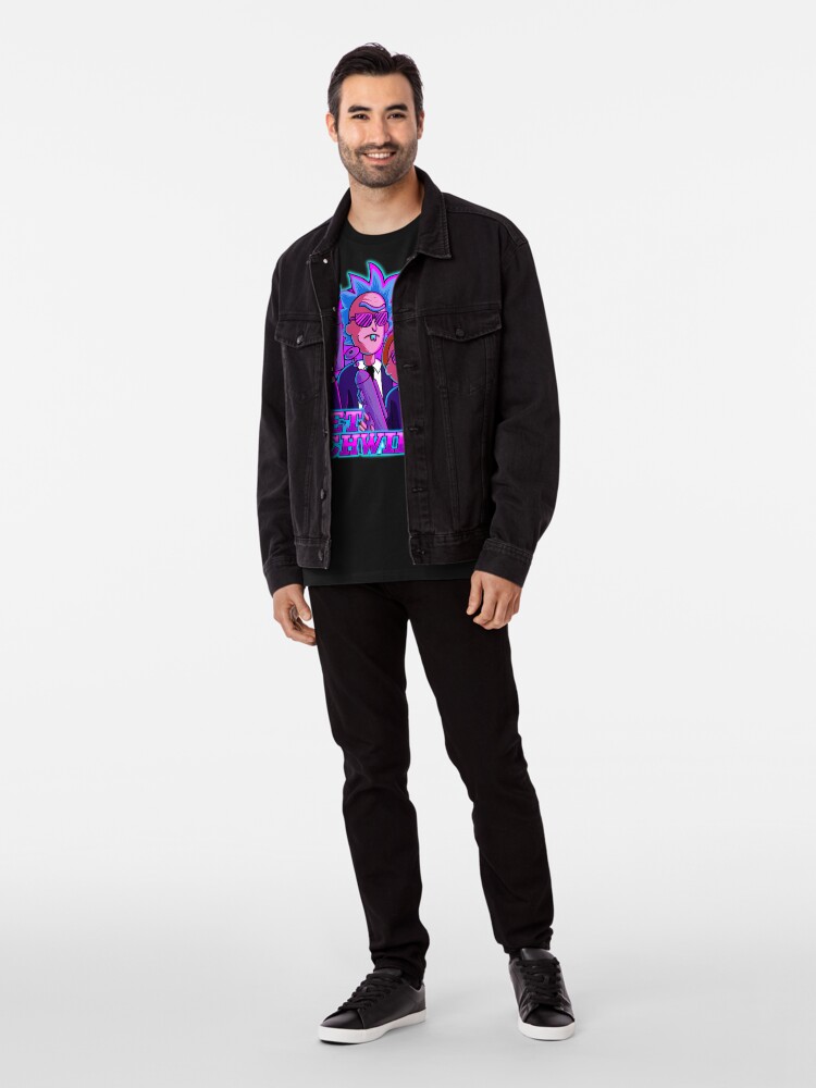 Alternate view of rick and morty get schwifty Premium T-Shirt