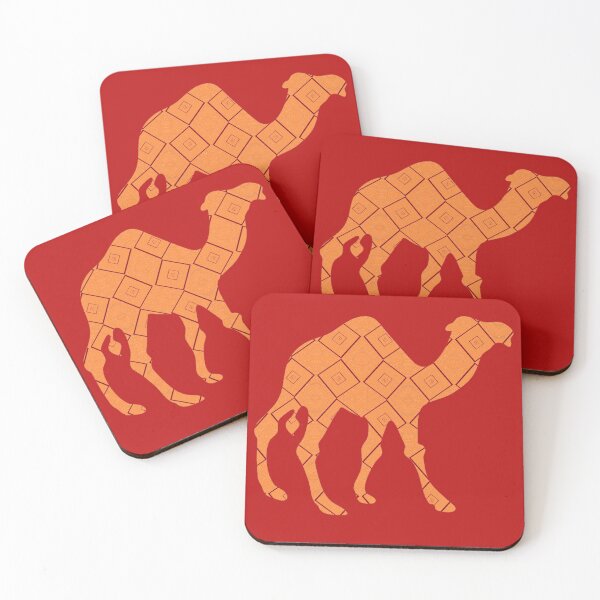 Item preview, Abstract patterned camel designed and sold by tetibright.