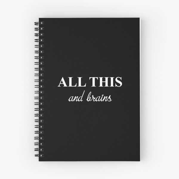 Item preview, Copy of All this and brains (W) designed and sold by Fiona Doyle.