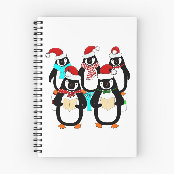 Item preview, Coro de pingüinos navideños designed and sold by SnailAndCo.