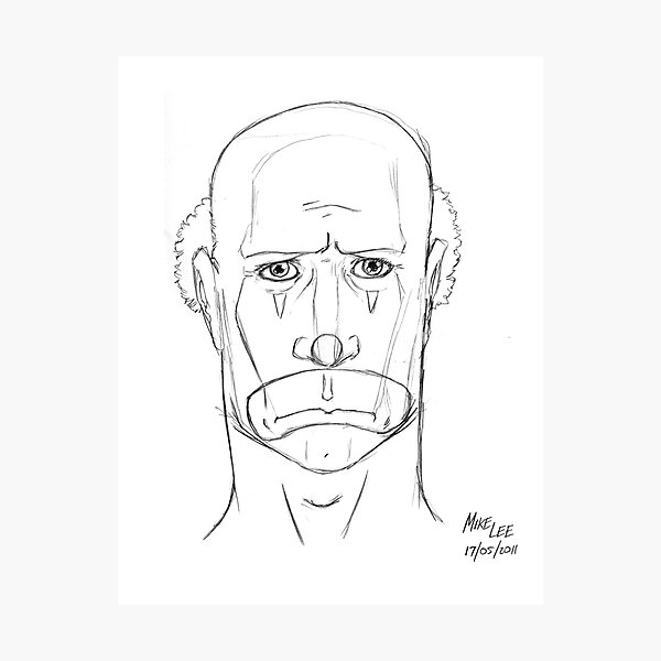 Artikelvorschau, Sad Clown - Speed Drawing entworfen und verkauft von MikeLee.