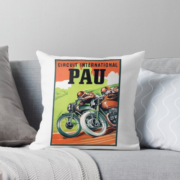 Artikelvorschau, 1951 Pau FRANKREICH Grand Prix Motorradrennen Poster entworfen und verkauft von retrographics.